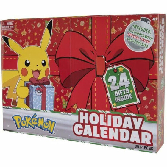 Игровой набор Bandai Advent Calendar Pokémon 39 Pieces Pokemon (Покемон)