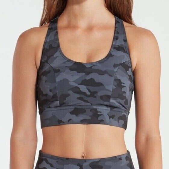 Onzie 252199 Women's Warrior Bra Gray Camo Underwear Size M