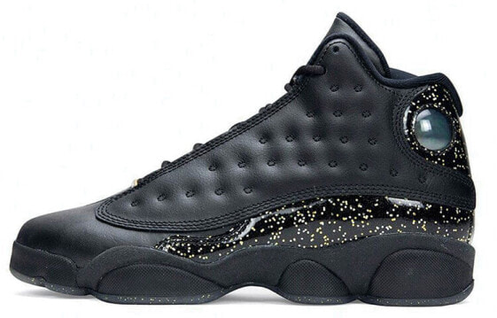 Jordan Air Jordan 13 Black Gold 满天星 高帮 复古篮球鞋 GS 黑金 / Кроссовки Jordan Air Jordan DC9443-007