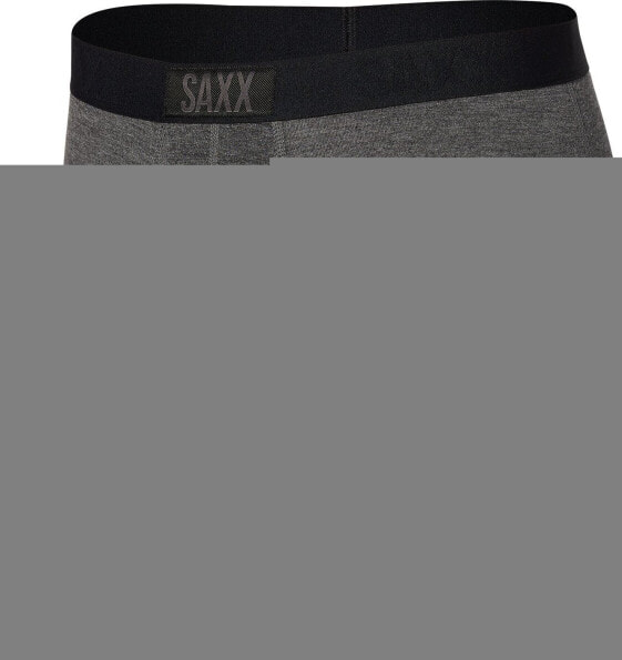 SAXX Bokserki męskie SAXX VIBE BOXER BRIEF GRAPHITE HEATHER M