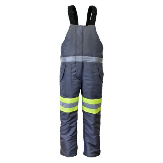 Big & Tall Freezer Edge Warm Insulated Bib Overalls with Reflective Tape