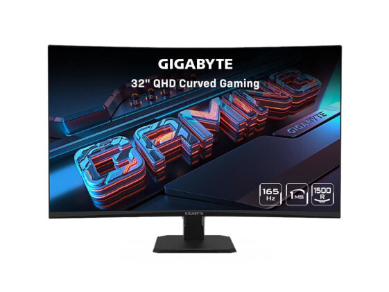 GIGABYTE GS32QC 32" VA Curved Gaming Monitor 2560x1440 - 165Hz/OC 170Hz