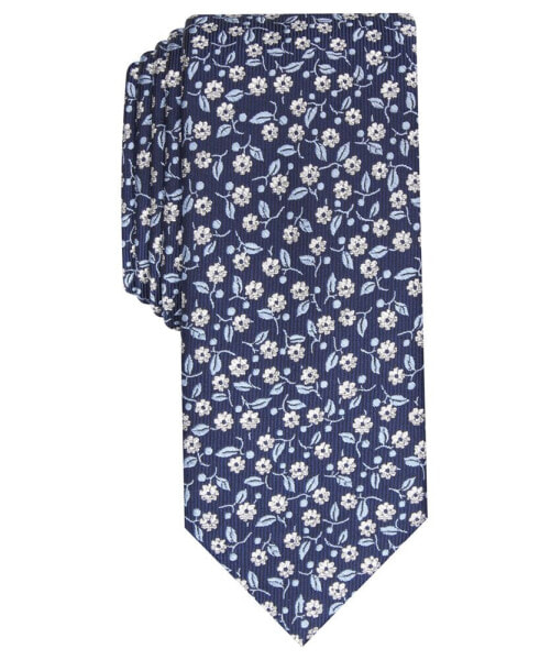 Men's Magnolia Skinny Floral Tie, Created for Macy's