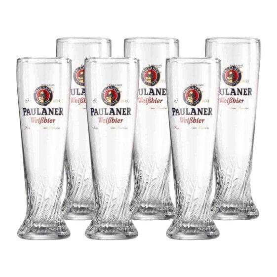 Weizenbiergläser Paulaner 6er Set