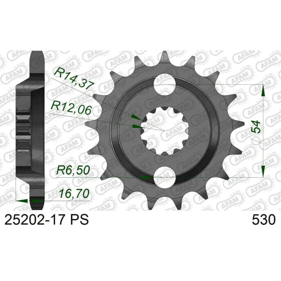 AFAM 25202 Front Sprocket