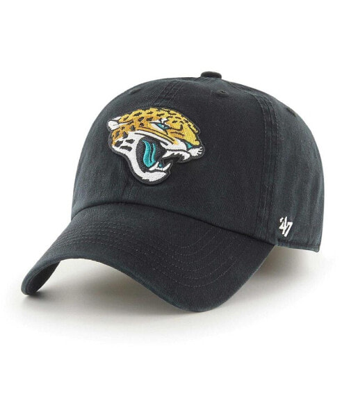 Men's Black Jacksonville Jaguars Franchise Logo Fitted Hat