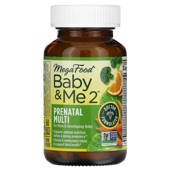 Baby & Me 2, Prenatal Multi, 60 Tablets