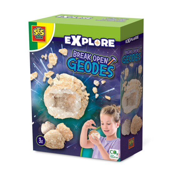 Board game SES Creative Explore Geodes (FR)