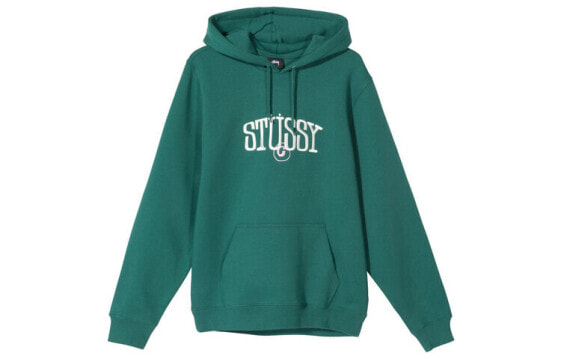 Stussy Circle C Fleece 经典C刺绣连帽卫衣 男女同款 送礼推荐 / Толстовка Stussy Circle C Fleece C 118397