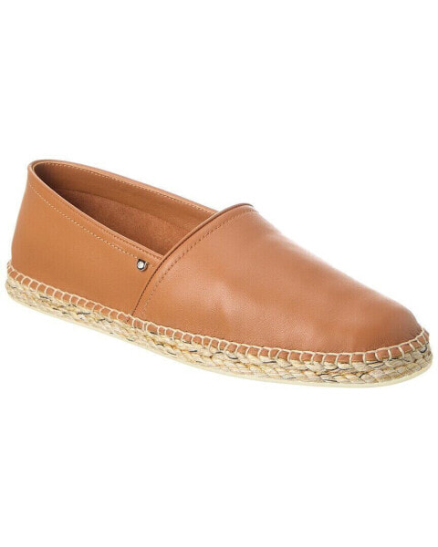 Ferragamo Lamar Leather Espadrille Men's