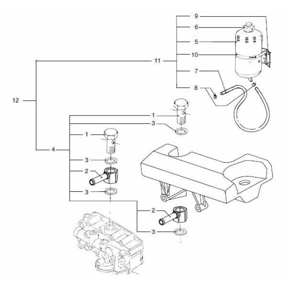 VETUS Keelcooler Manifold Tank Cover Cap