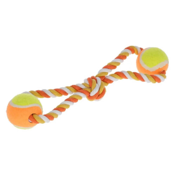 KERBL Dog rope and ball toy 34cm