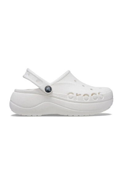 Тапочки Crocs Baya Platform Clog Кадин Günlük Terlik 208186-100