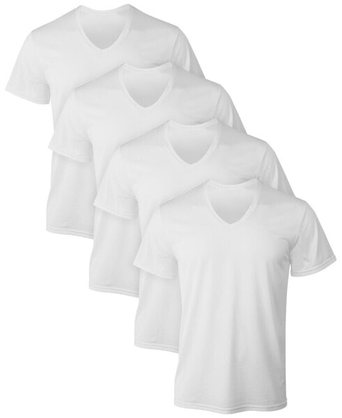 Men's X-Temp® V-Neck Mesh T-Shirts - 4-pk.