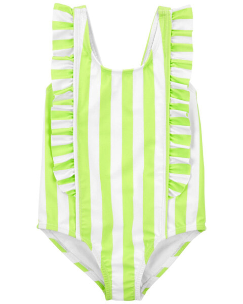 Toddler Striped 1-Piece Swimsuit 3T