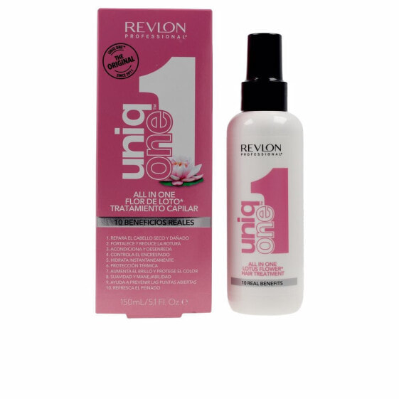 Revlon Uniq One Lotus Flower Spray Многофункциональный маска-спрей для волос с экстрактом лотоса
