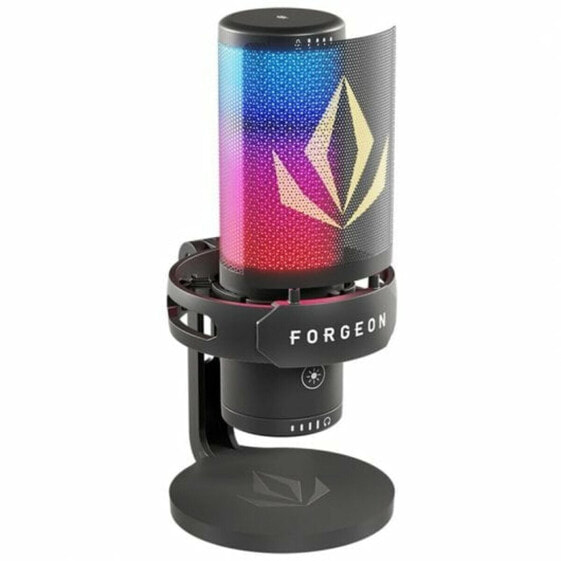 Микрофон настольный Forgeon LED RGB чёрный
