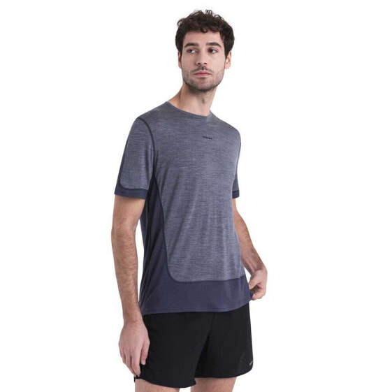 ICEBREAKER Merino 125 ZoneKnit™ Energy Wind short sleeve T-shirt