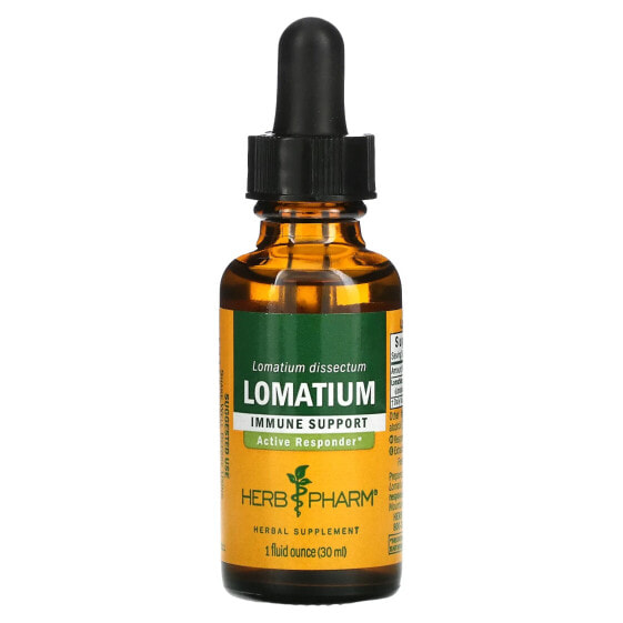 Травяной экстракт Herb Pharm Lomatium, 1 жидкая унция (30 мл)