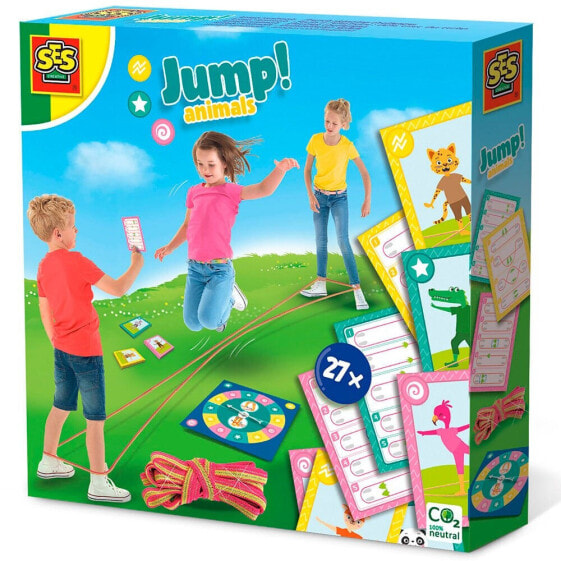 SES Outdoor Game Jump Animals Elastic