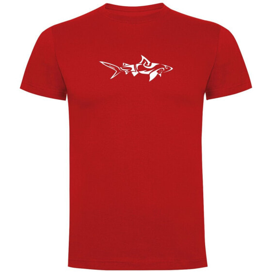 KRUSKIS Shark Tribal short sleeve T-shirt