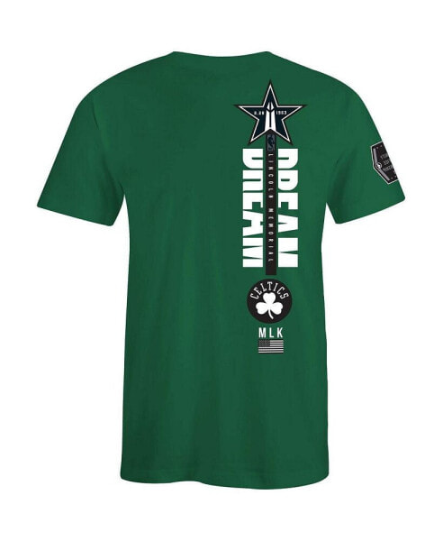 Men's and Women's Black History Collection Green Boston Celtics T-Shirt