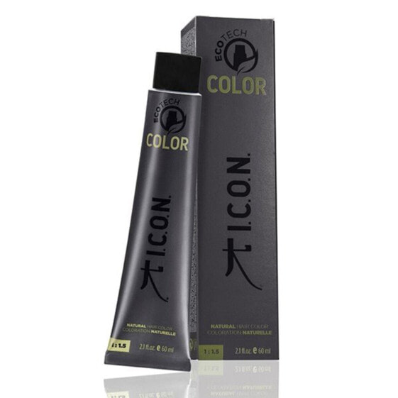 Полуперманентное окрашивание Ecotech Color 7.21 Medium Pearl Blonde I.c.o.n. Ecotech Color Nº 9.0-rubio muy claro 60 ml