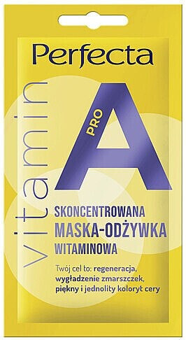 Konzentrierte Gesichtsmaske mit Vitamin A