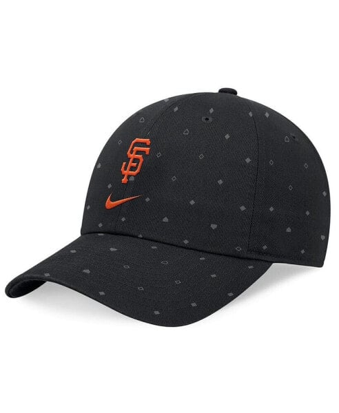 Men's Black San Francisco Giants Primetime Print Club Adjustable Hat