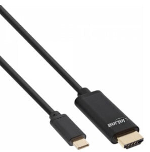 InLine USB display cable - USB-C male to HDMI male - 2m