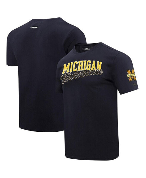 Men's Navy Michigan Wolverines Classic T-shirt