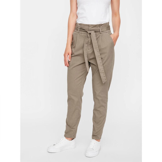 VERO MODA Eva High Waist Loose Paperbag Cot pants