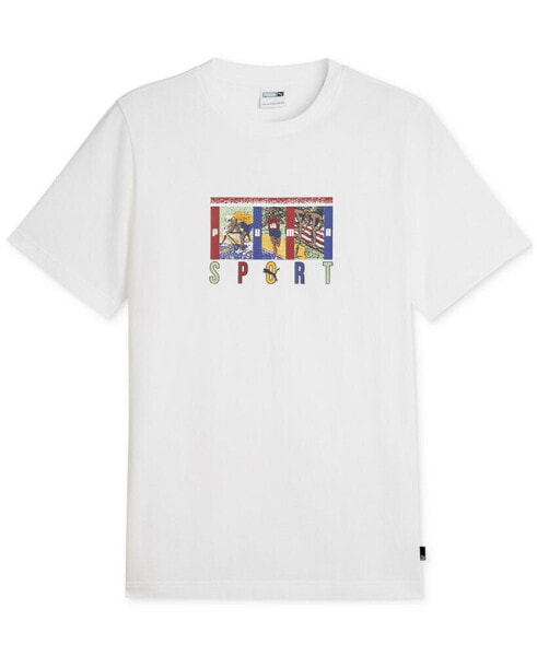 Men's Puma Sport Cotton Graphic T-Shirt