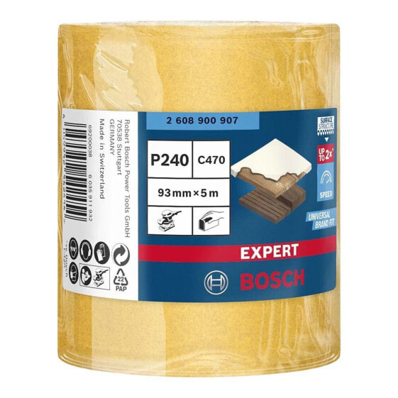 BOSCH PROFESSIONAL Expert C470 93 mmx5 m G240 Sandpaper Roll