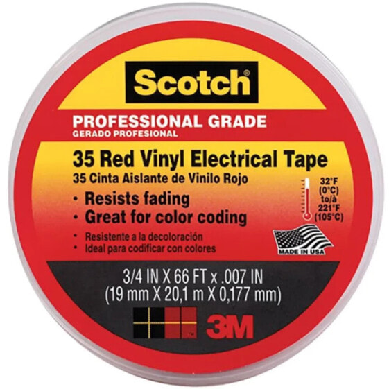 3M Scotch 35 Vinyl Electrical Tape 20 m