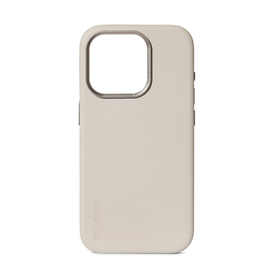 Чехол для смартфона Decoded Leder Case mit MagSafe für iPhone 15 Pro, Полный защитный чехол iPhone 15 Pro из натуральной кожи "Decoded"