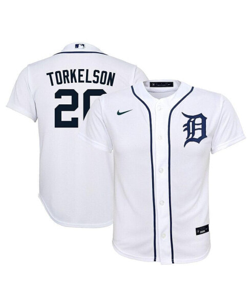 Big Boys Spencer Torkelson White Detroit Tigers Home Replica Player Jersey
