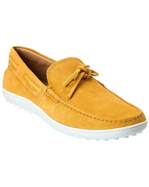 Tod’S Suede Loafer Men's Yellow 7