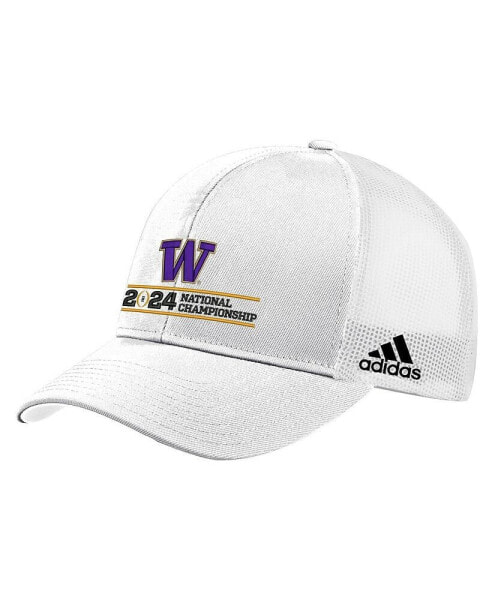 Men's White Washington Huskies College Football Playoff 2024 Sugar Bowl Champions Trucker Adjustable Hat