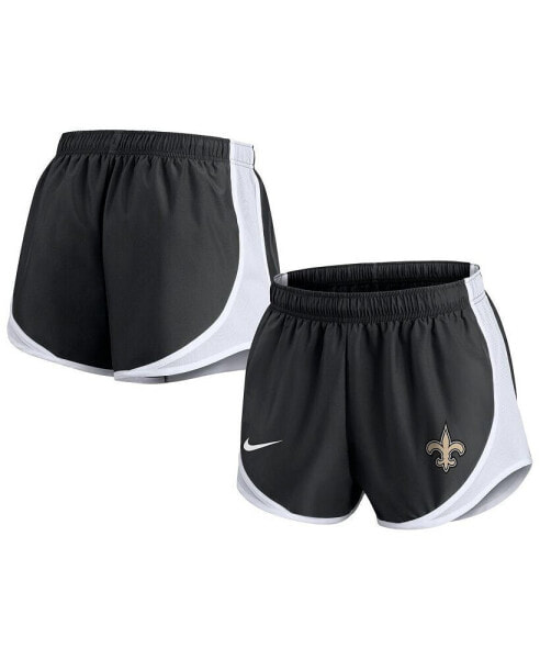 Women's Black New Orleans Saints Tempo Shorts