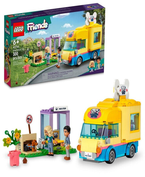 Friends Dog Rescue Van 41741 Building Set, 300 Pieces