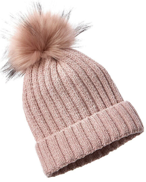 La Fiorentina Basic Knit Beanie Women's Pink