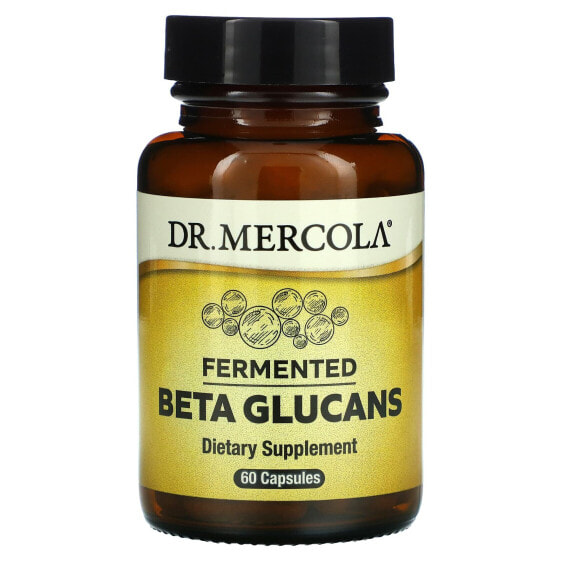 БАД "Бета-глюкан" Dr. Mercola, ферментированный, 60 капсул