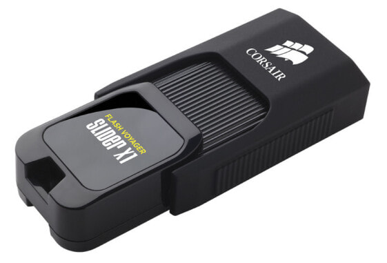 Corsair Voyager Slider X1 64GB USB флеш накопитель USB тип-A 3.2 Gen 1 (3.1 Gen 1) Черный CMFSL3X1-64GB