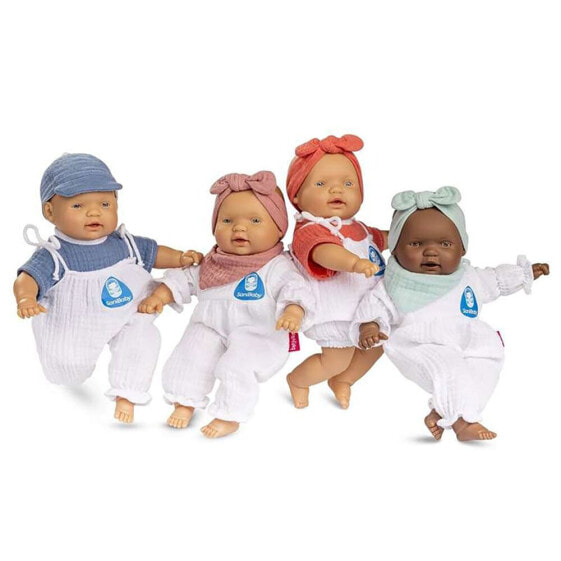 BERJUAN Sanibaby Coral Antibacterials 28 cm Assorted Doll