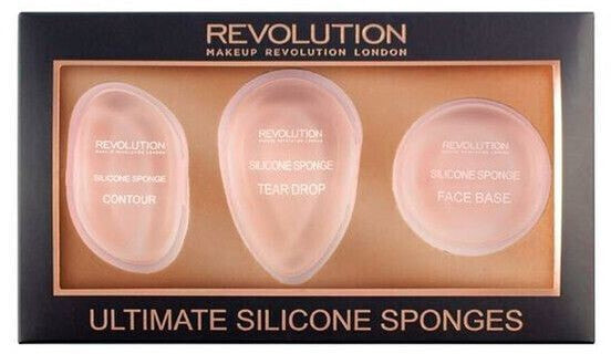 Аксессуар для макияжа Revolution Набор силиконовых губок Ultimate Silicone Sponge