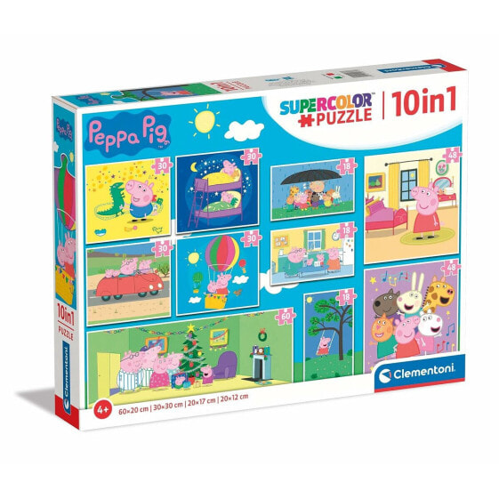 Пазлы детские Peppa Pig Clementoni SuperColor 220 Предметы