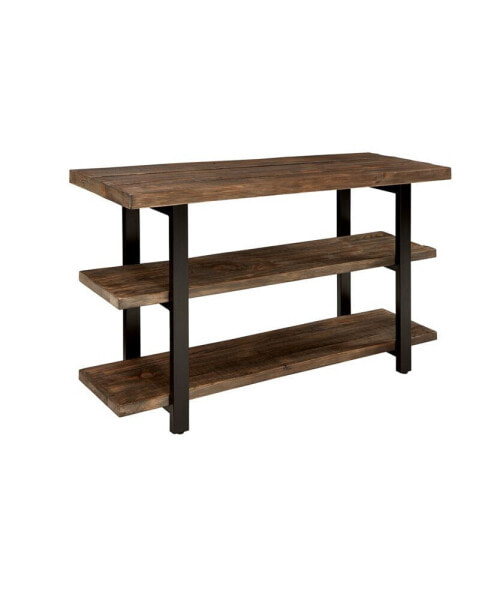 Тумба под телевизор Alaterre Furniture Pomona 48" Metal and Reclaimed Wood Media/Console Table