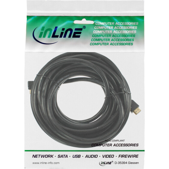 InLine HDMI mini cable - High Speed HDMI - AM/CM - gold plated - 1.5m
