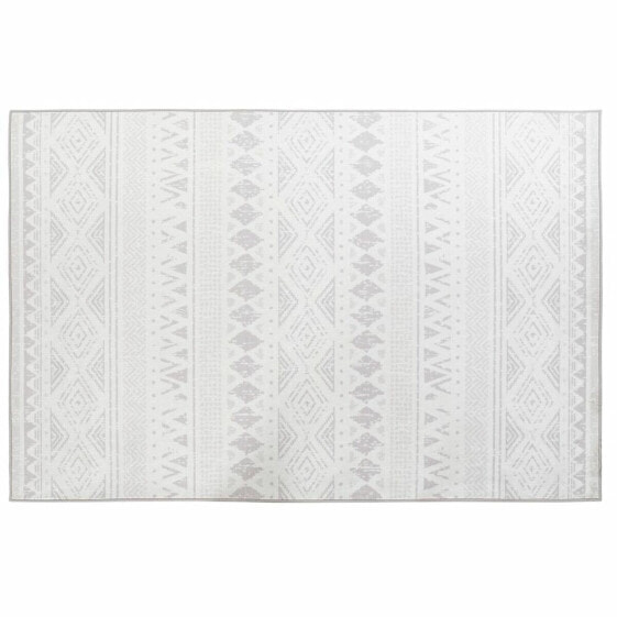 Ковер DKD Home Decor Бежевый Белый Ikat (200 x 290 x 0,4 cm)